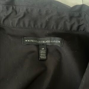 White House Black Market Black Dress